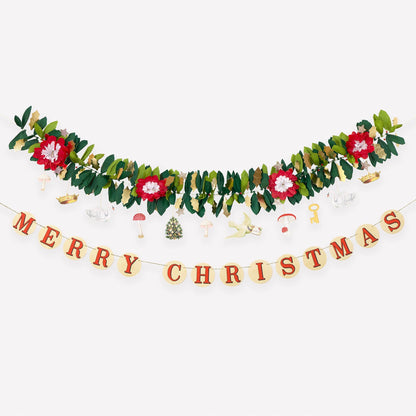 Meri Meri x John Derian Christmas Garland Set