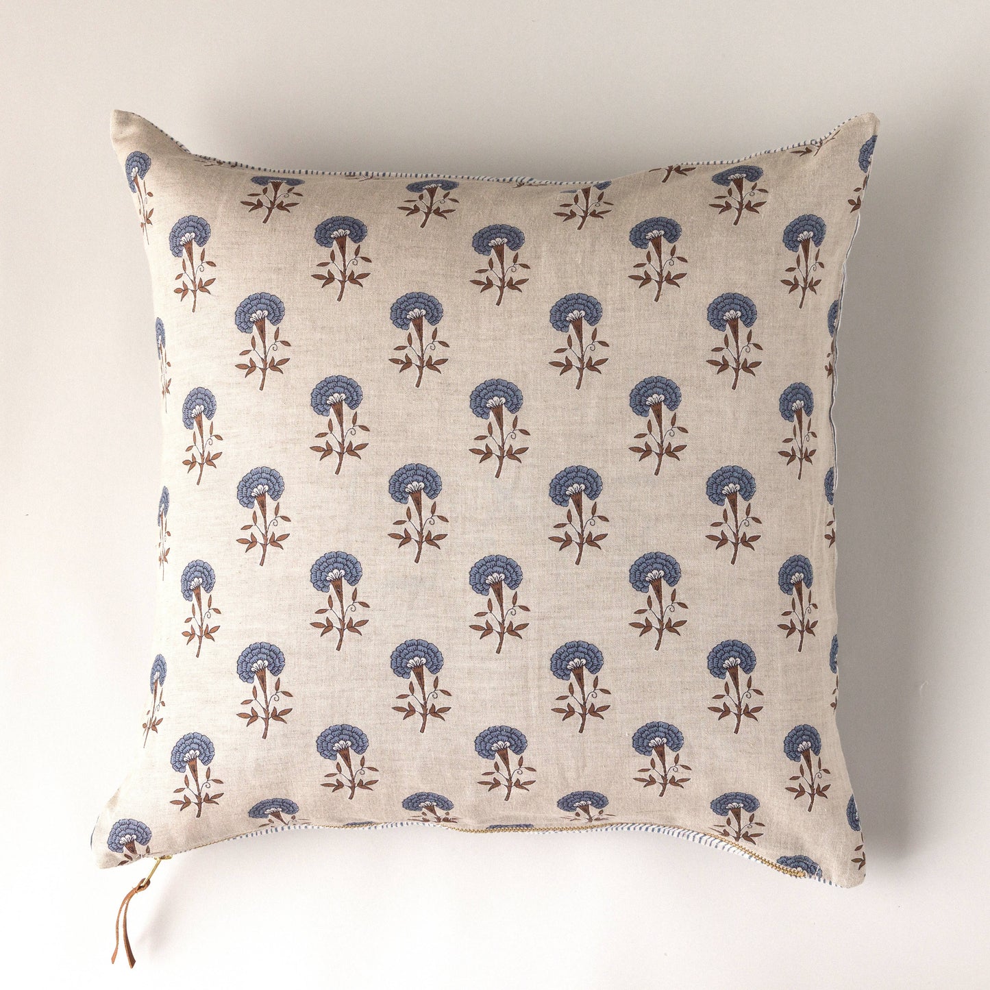 Heritage Block Print Pillow