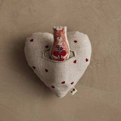 Fox Heart Pocket Valentine