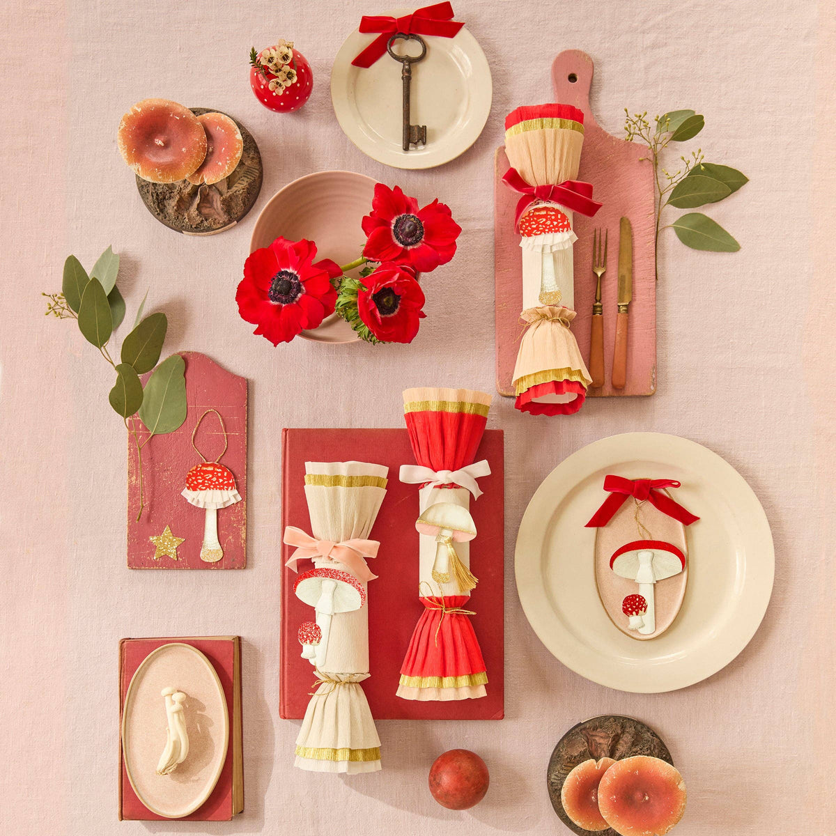 Meri Meri x John Derian Mushroom Crackers