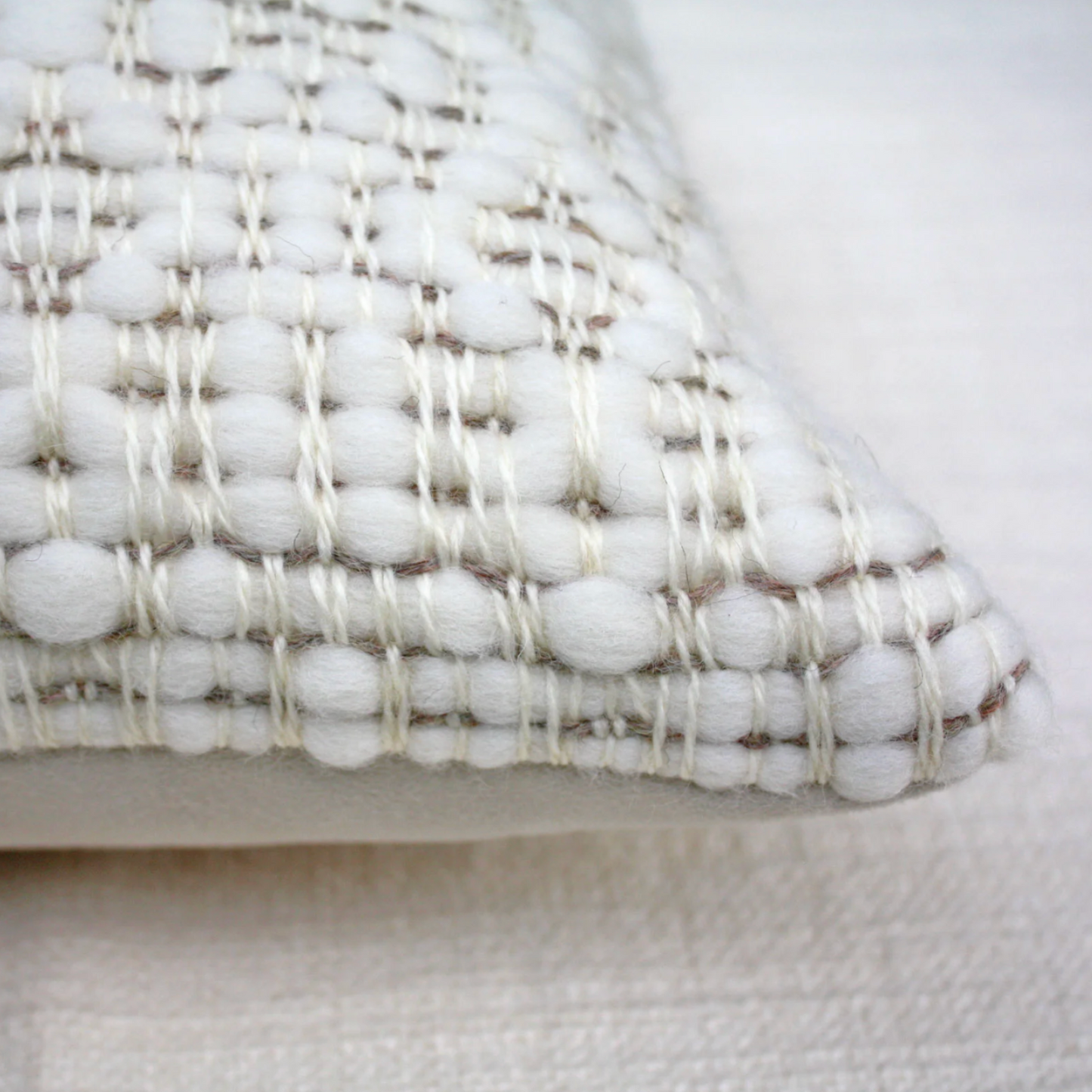 Old King Farmhouse Pillow - Handwoven