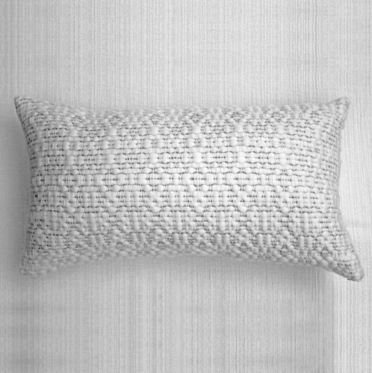 Old King Farmhouse Pillow - Handwoven