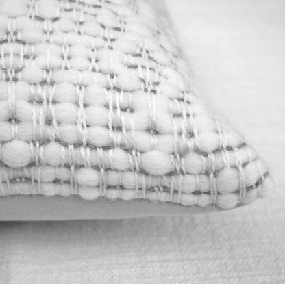 Old King Farmhouse Pillow - Handwoven