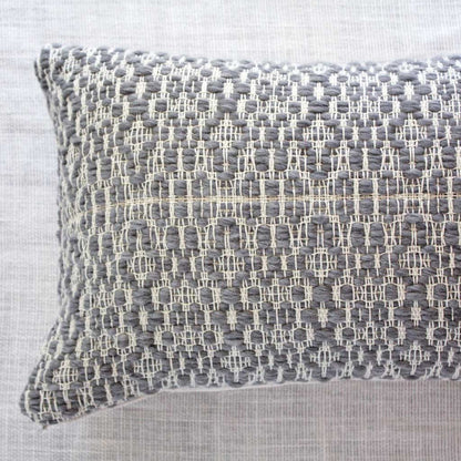 Narrow River Pillow - Handwoven