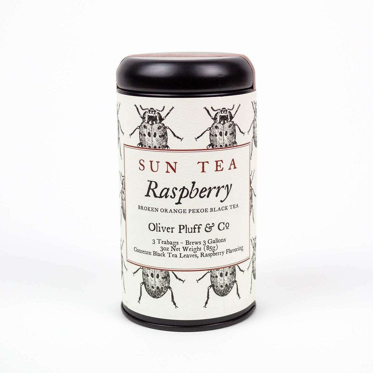 Raspberry Sun Tea