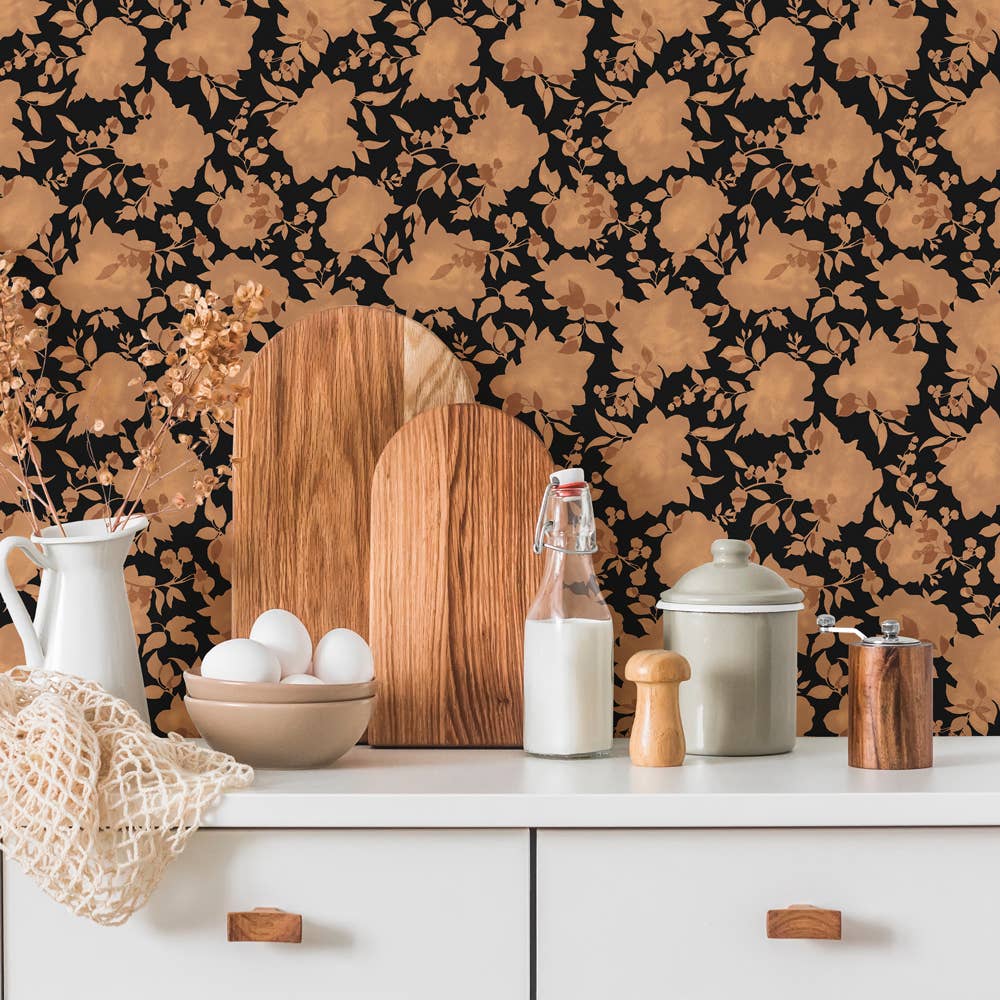 Silhouette Peel and Stick Wallpaper, 28 sq. ft.
