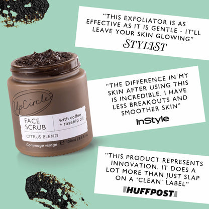 Coffee Eco Friendly Face Scrub [Citrus]