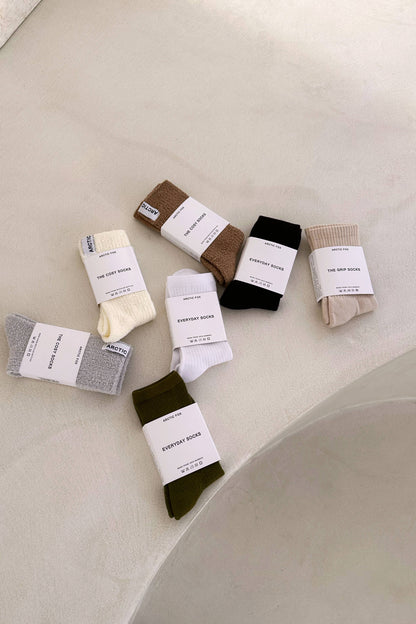 Cosy Socks - 100% Recycled - Beige