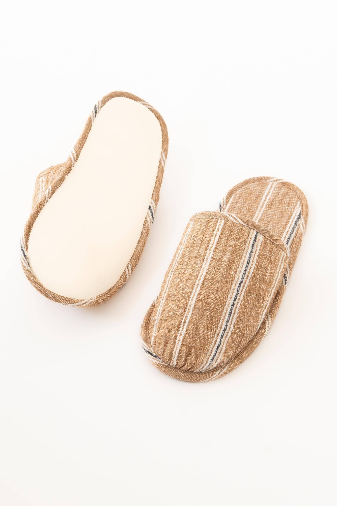 Yarn-Dyed Althea Linen Slippers – Everyday Chic