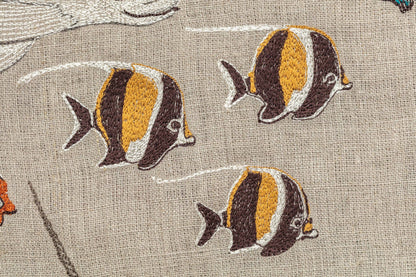 Swim Team Pillow - Embroidered