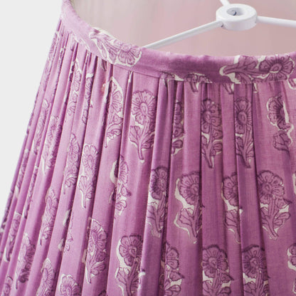 Daisy Gathered Floral Lampshade