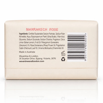 Wavertree & London Naturals Soap bar -  Marrakech Rose