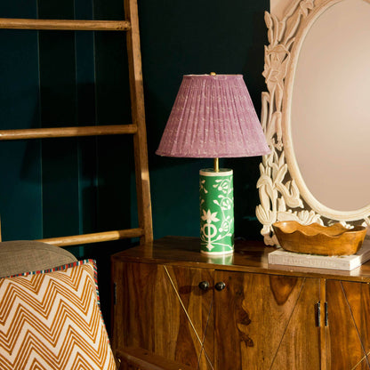 Daisy Gathered Floral Lampshade