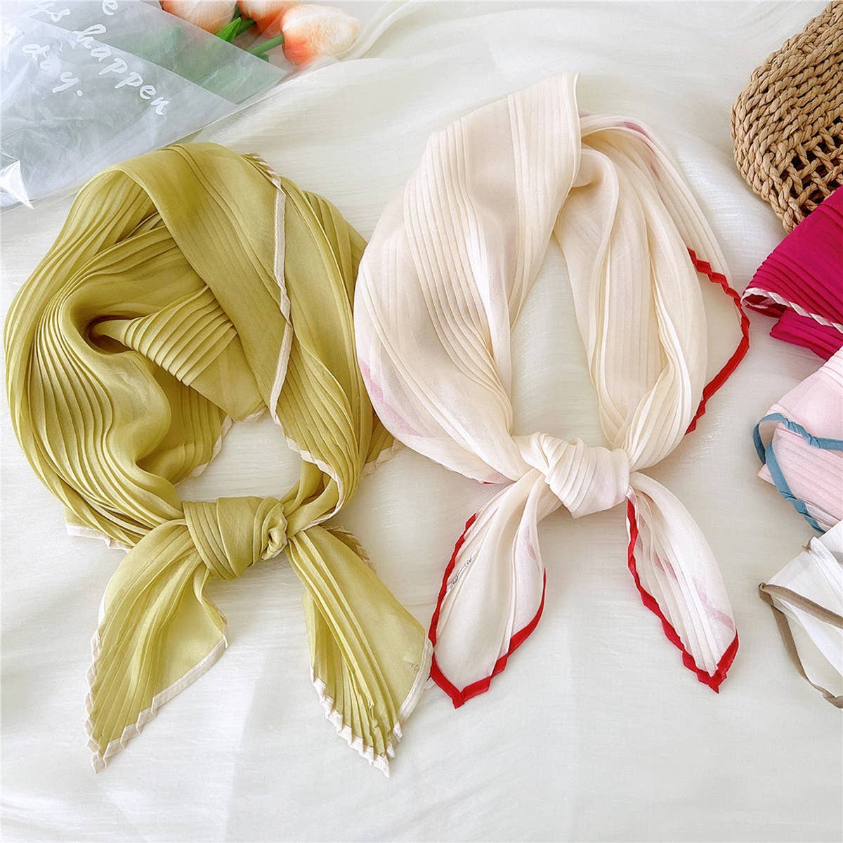 Sheer Square Scarf
