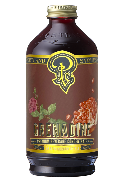 Grenadine Syrup 12oz - cocktail / mocktail beverage mixer