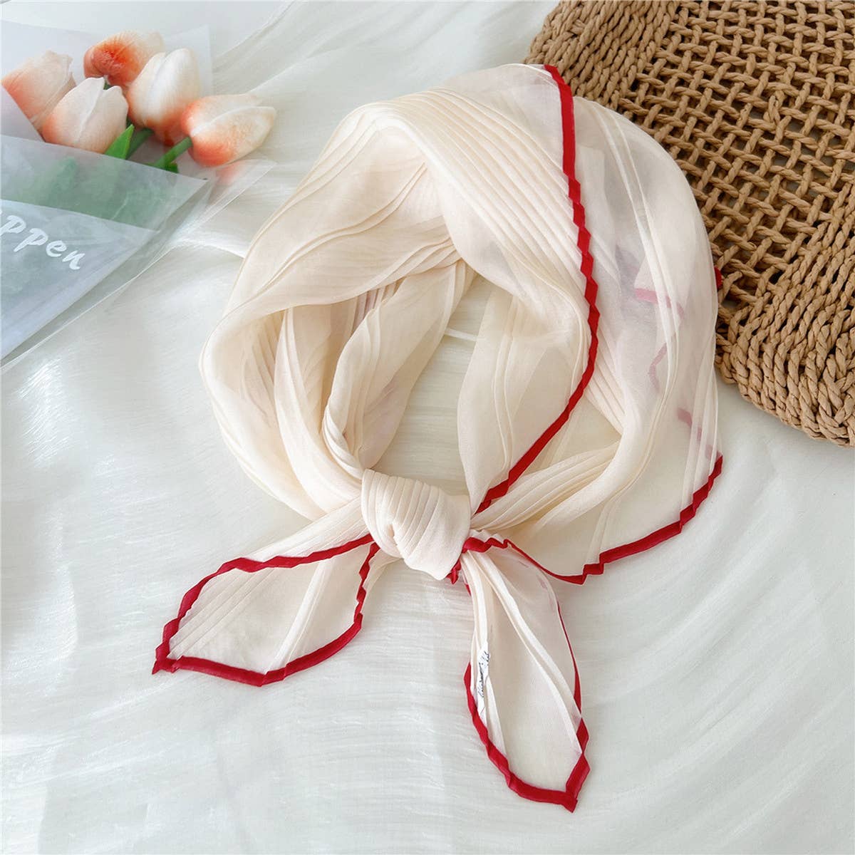 Sheer Square Scarf