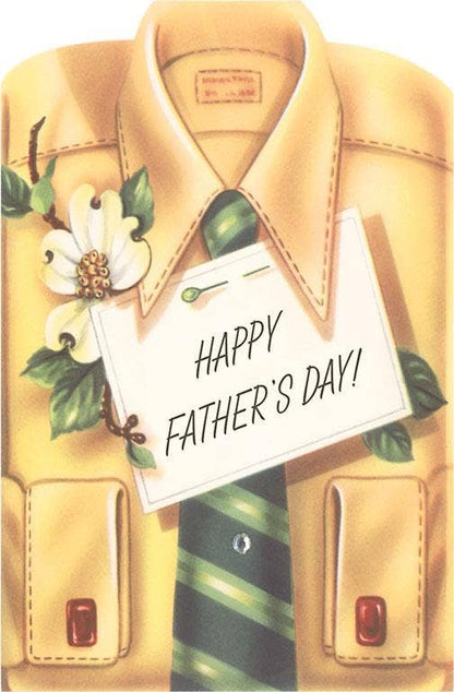 Happy Father's Day Shirt, Tie, Gardenia