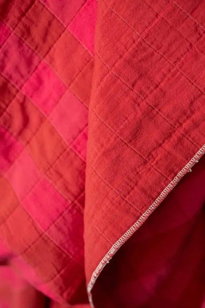 Polly Gingham Jacquard Cotton