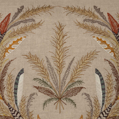 Wheat Harvest Pillow - Embroidered