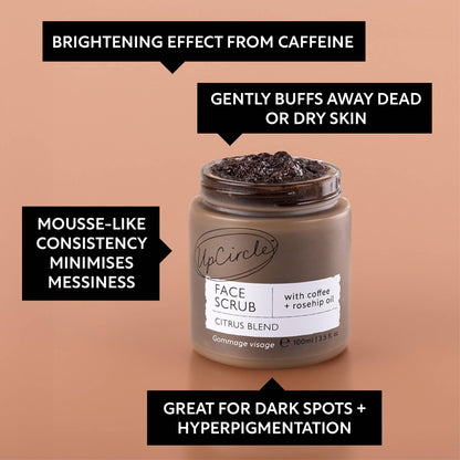 Coffee Eco Friendly Face Scrub [Citrus]
