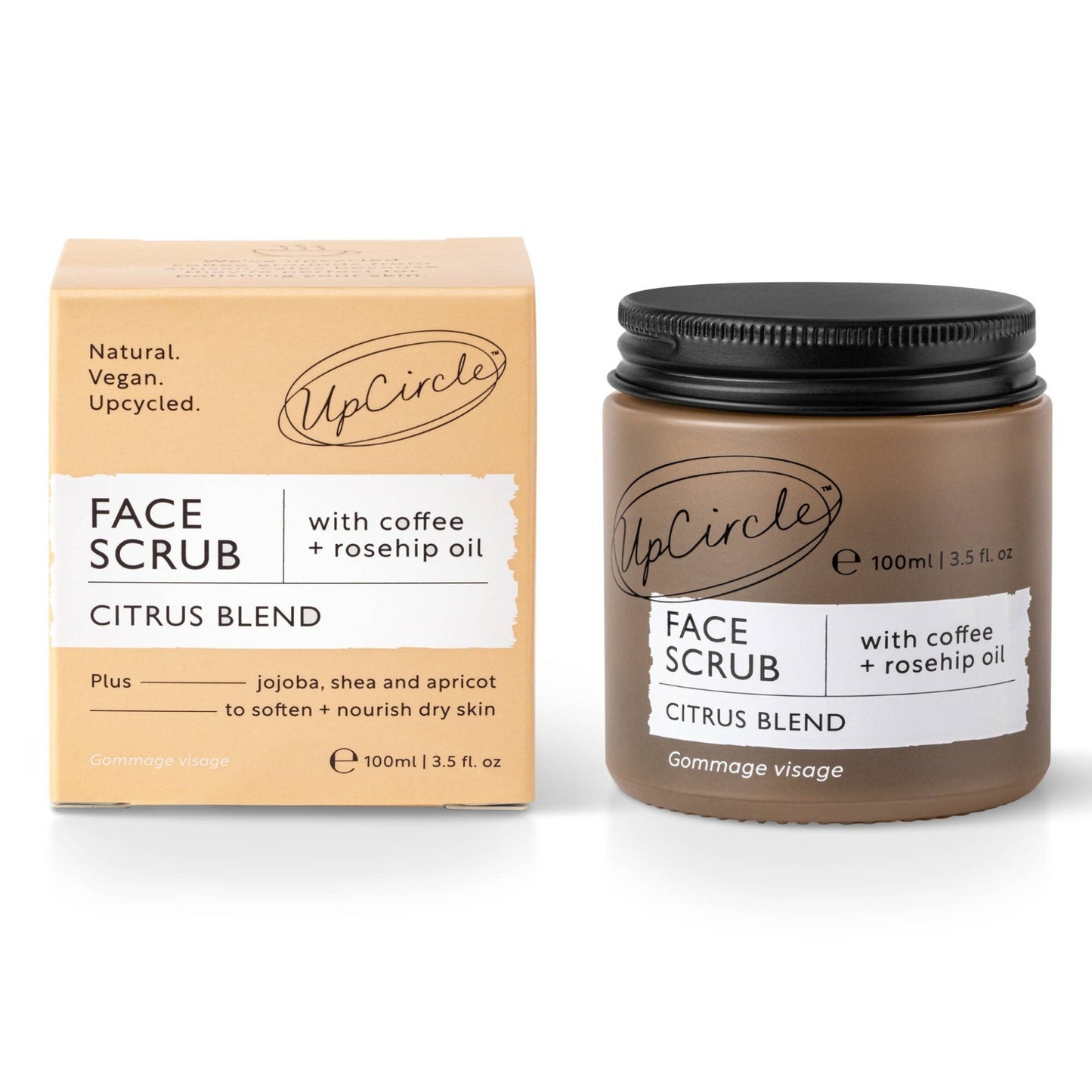 Coffee Eco Friendly Face Scrub [Citrus]