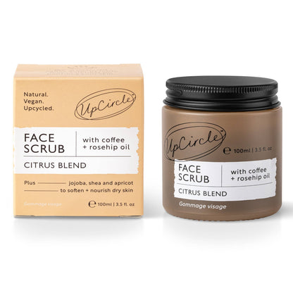 Coffee Eco Friendly Face Scrub [Citrus]