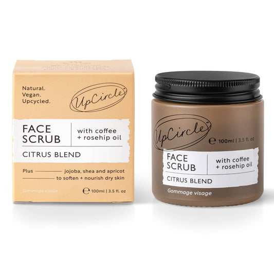 Coffee Eco Friendly Face Scrub [Citrus]
