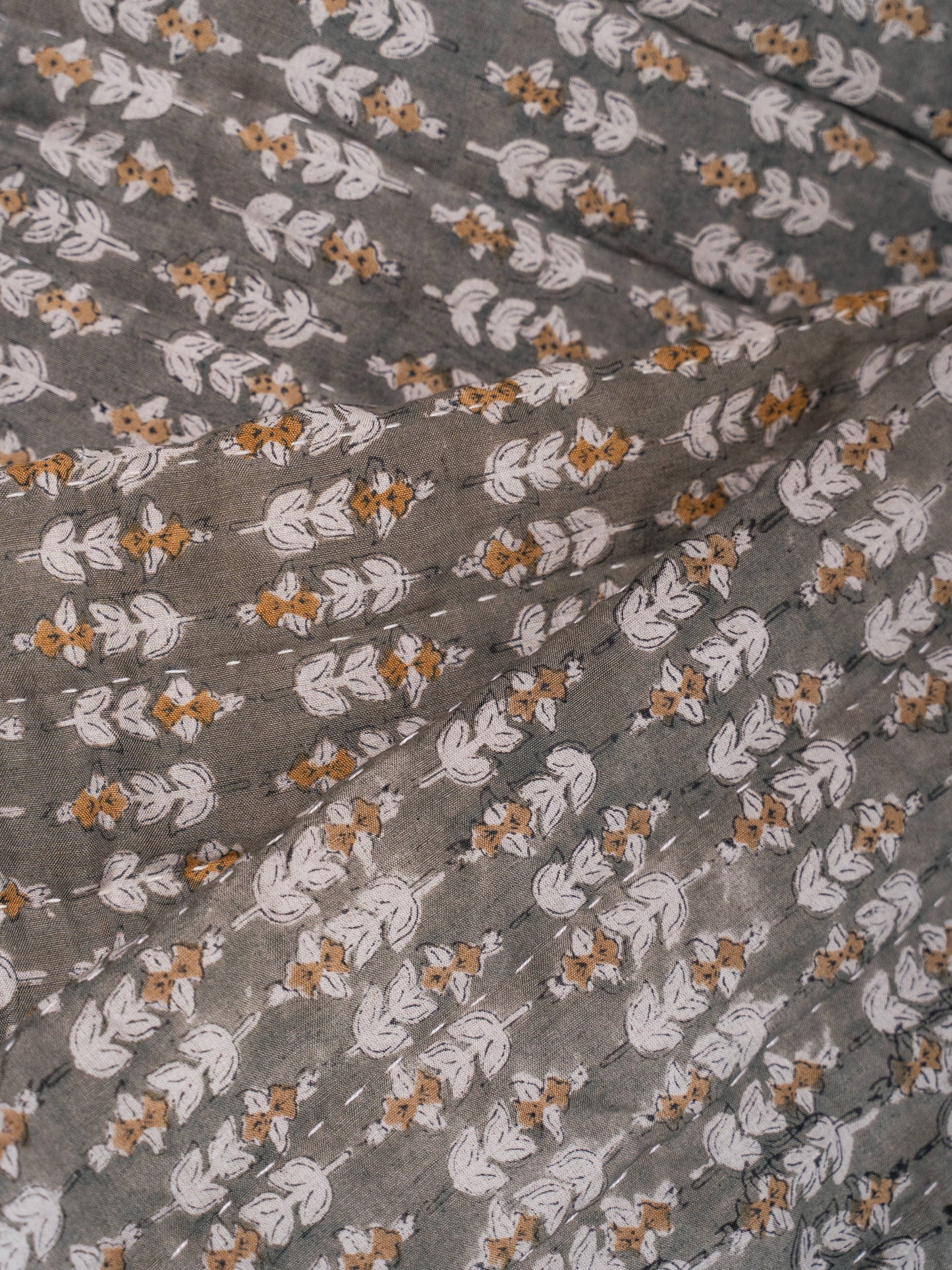 Blossom Block Print Quilt
