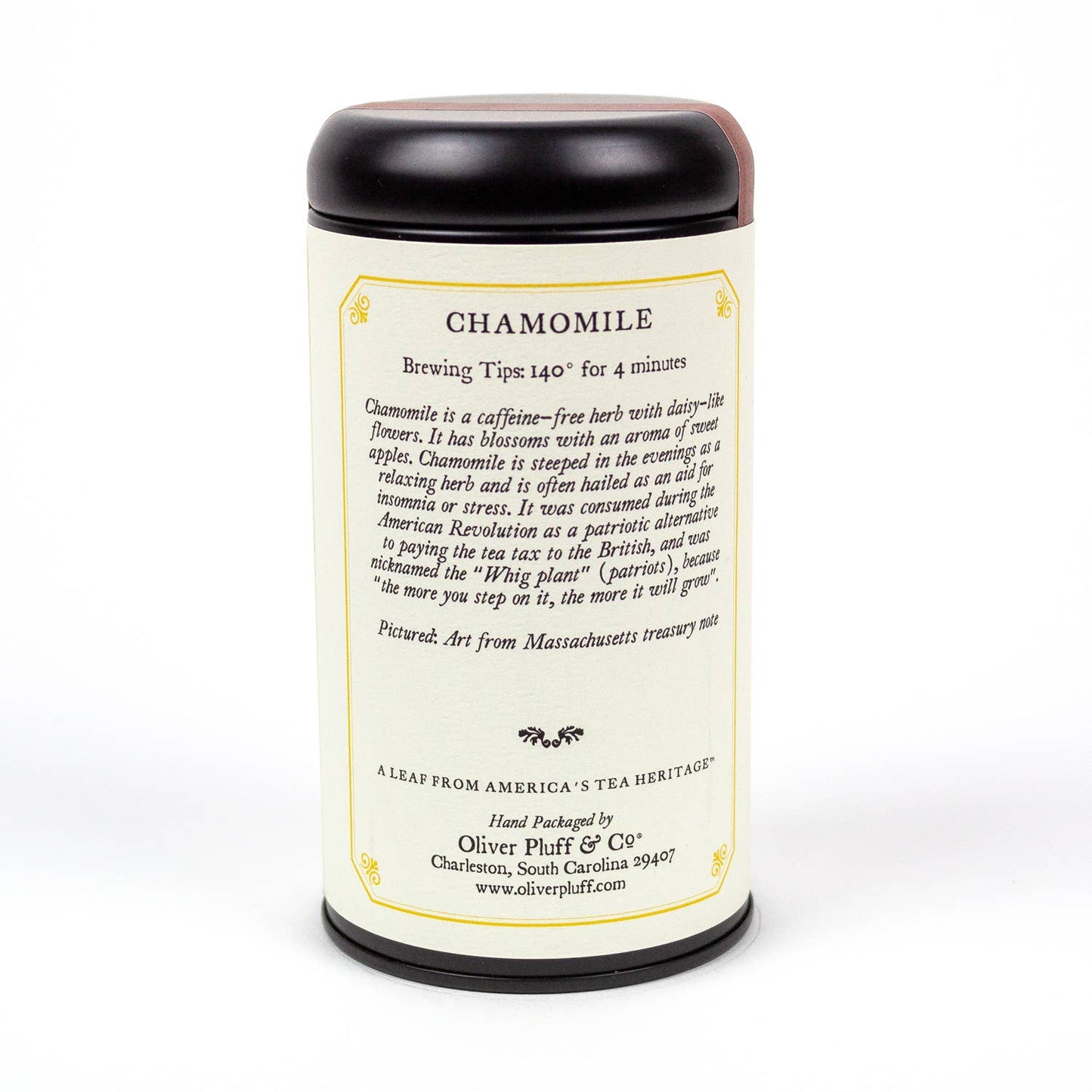 Chamomile - Caffeine Free  20 Teabags in Signature Tea Tin