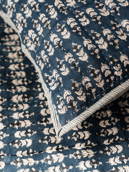 Blossom Block Print Quilt