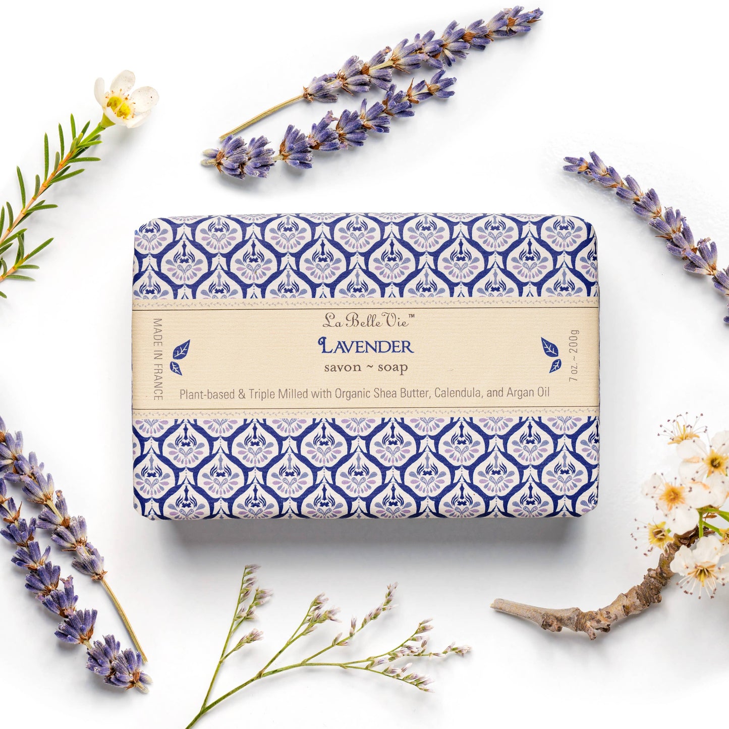 Lavender Soap by La Belle Vie- 7oz/ 200g