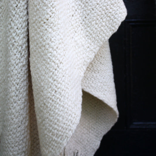 Chunky Wool Throw